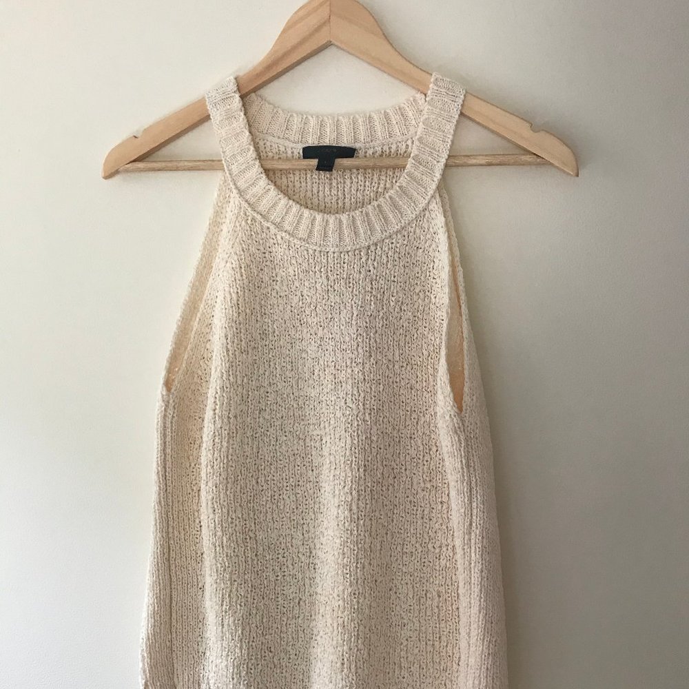 J. Crew sweater tank Sleeveless knit top